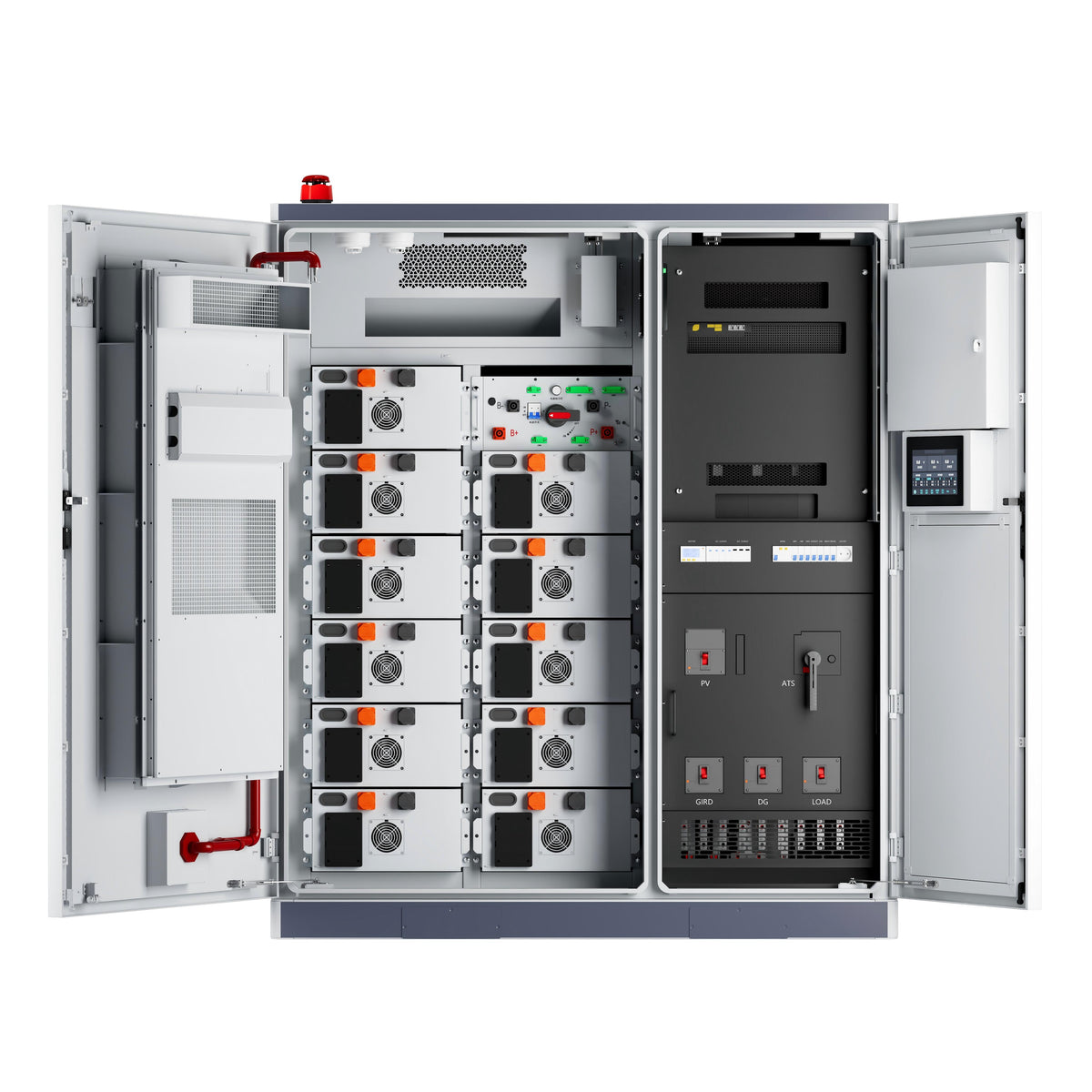 BS07-265-ES-G | 739.2~950.4V | 125kW / 265kWh Hybride systeem